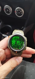Годинник наручний Skmei 1301AG army green Bluetooth