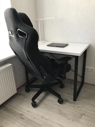 Компьютерный стол Ferrum-decor Дейв 75x100x60 черный ДСП Дуб Сонома 32мм фото от покупателей 2