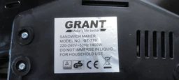 Бутербродница мультипекарь 4 в 1 Grant GT-779 1400W сендвичница гриль вафельница орешница для дома Серая GS-2918 фото от покупателей 6