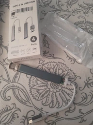 USB-хаб U&P U10 USB Type-C - USB 3.0 + 3 x USB 2.0 Grey (SWE-U10-GY)