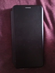 Чохол книжка Magnei для Xiaomi Redmi 12C на бордовий магніті фото від покупців 2