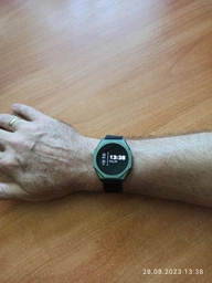 Смарт-годинник з AMOLED дисплеєм Canyon Otto SW-86 з моніторингом здоров'я та спортивними режимами Червоні фото від покупців 1