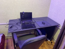 Стіл офісний СП Континент 1400/650/760 Білий фото від покупців 3