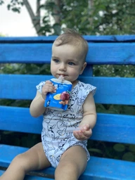 Дитяче пюре Gerber Яблуко, банан, морква 150 г (1227057) фото від покупців 11