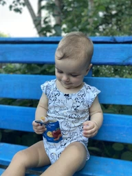 Дитяче пюре Gerber Яблуко, банан, морква 150 г (1227057) фото від покупців 10