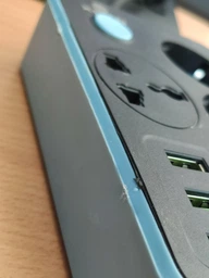 Сітковий фільтр XOKO SP-3-3-1, 2 м, 3 EU розетки, 1 міжнародна розетка, 3 USB сірий фото від покупців 7