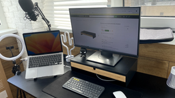 Підставка для монітора з висувною шухлядою IKEA ELLOVEN 504.747.70 47х26х10см фото від покупців 2