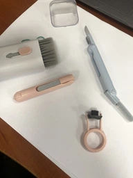 Многофункциональный набор XoKo Clean set 100 для чистки электроники и гаджетов Розовый (XK-CS100-PI) фото от покупателей 4