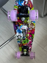 Скейт Пенни борд Penny board Graffics 22 Light Draft Girl