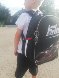 Рюкзак Class SchoolCase Mini Extreme speed 35 х 27 х 16 см 14 л 2 відділення Чорний (2208C/8591662220803) фото від покупців 2