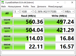 Накопичувач SSD 128GB Verbatim SSD Vi550 S3 2.5" SATAIII 3D NAND TLC (49350) фото від покупців 5