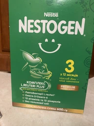 Суміш молочна дитяча NESTLE (Нестле) Нестожен 3 з лактобактеріями L. Reuteri з 12 місяців 600 г (8445290890207)