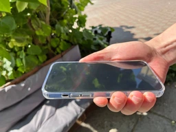 Протиударний чохол iPhone 14 Pro MaxI PAKY Comely Series Силікон+Пластик Прозорий фото від покупців 2