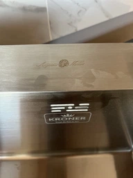 Мойка из нержавеющей стали AQUAMILL 6050 + смеситель + дозатор + решетка фото от покупателей 10