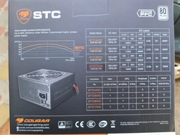 Блок живлення Cougar STC500 500W 80P Plus