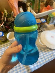 Поїльник непроливайка 370 ml Canpol Babies 56/113 Блакитний фото від покупців 6