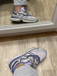 Женские кроссовки Adidas Zentic GX0422 37.5 (4.5 UK) 23 см Chalk White/Chalk White/Hazy Green (4064055821634) фото от покупателей 1