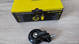 Комплект колёс 2E Gaming Universal Black 5 шт (2E-GWH-003-BK) фото от покупателей 18