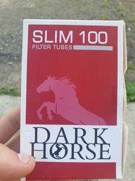 Гільзи для сигарет Dark Horse Super Slim White 6х20мм 210шт