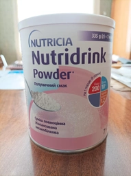 Энтеральное питание Nutricia Nutridrink Powder Strawberry со вкусом клубники с высоким содержанием белка и энергии 335 г (4008976681694)