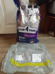 Сухой корм CLUB 4 PAWS PREMIUM Клуб 4 лапы для взрослых собак БОЛЬШИЕ ПОРОДЫ, 14 кг фото от покупателей 6