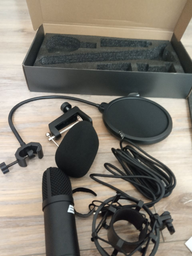 Мікрофон для ПК з пантографом 2Е MPC011 Streaming KIT USB фото від покупців 3