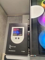 UPS із правильною синусоїдою Ritar SK500VA 300Вт, DC 145-275V, AC 230V, 12V під зовнішній АКБ фото від покупців 2
