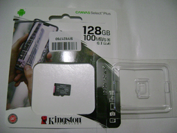Карта памяти Kingston microSDXC 128GB Canvas Select Plus Class 10 UHS-I U1 V10 A1 (SDCS2/128GBSP) фото от покупателей 12