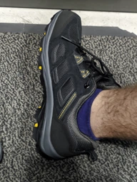 Мужские кроссовки для треккинга с мембраной Jack Wolfskin Vojo 3 Texapore Low 4042441-6055 40 (6.5UK) 25.1 см Черные с желтым (4060477703527) фото от покупателей 4
