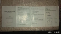 Фонтан-поилка для кошек и собак Petory 2.2L с фильтром, Белый (100-WHITE) фото от покупателей 1