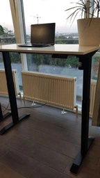 Комп'ютерний стіл з регулюванням висоти Hi-tech 120x60 | Brown фото від покупців 16