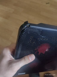 Підставка для ноутбука з охолодженням VHG F5 з RGB-підсвічуванням Laptop Cooling Pad, Red
