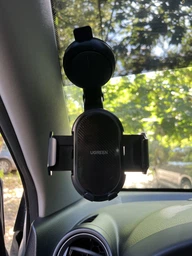 Автодержатель для телефона Ugreen LP405 Waterfall-Shaped Suction Cup Phone Mount Black (UGR-20473) фото от покупателей 1