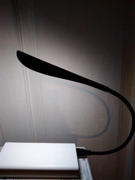 Гибкая светодиодная сенсорная USB LED лампа black Bodasan (YK-25B) фото от покупателей 8