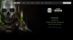 Call of Duty: Modern Warfare II - Burger King Operator Skin + 1 Hour 2XP (DLC)