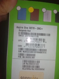 Акумулятор для ноутбука Acer AL10A31 Aspire One D255 11.1V Black 5200mAh OEM фото від покупців 7
