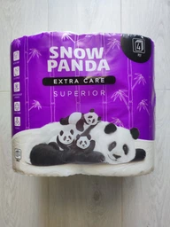 Бумага туалетная Снежная Панда Extra Care Superior 4 шт фото от покупателей 11