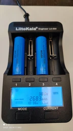 Акумулятор 18650 Li-Ion Vipow ICR18650 FlatTop, 2500mAh, 3.7V, Blue фото от покупателей 15
