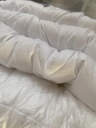 Набор Sleepingg Одеяло всесезонное полуторное 140х210 см антиаллергенное волокно + подушка 50х70 см Белый (4820227283224) фото от покупателей 6