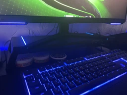 Подставка для настольного монитора MOOJAY с игровой подсветкой RGB и концентратором 4 x USB 3.0 фото от покупателей 6