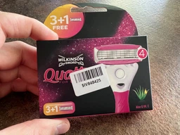 Картріджі Wilkinson Sword Quattro For Woman 3+1 шт (4027800114207) фото від покупців 4