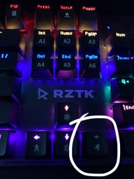 Клавиатура механическая проводная RZTK MKB 500 Outemu Blue фото от покупателей 13