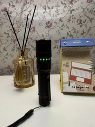 Портативний світлодіодний ліхтарик VIDEX VLF-A156R 1700Lm 6500K (Li-ion 21700 4000mAh змінний) фото від покупців 13
