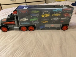 Игровой набор Трейлер автоперевозчик с ручкой, Dickie Toys, 3749023 фото от покупателей 4
