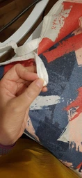 Чохол для прасувальної дошки Laundry M металізована тканина, двошаровий з повстю, 38-42 х 120 см (M42M-03) фото від покупців 2