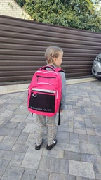 Рюкзак молодіжний Cool For School 42x30x18 см 16-25 л рожевий (CF86738-01)