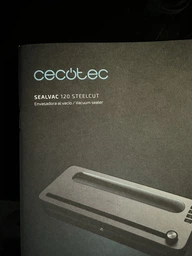 Бытовой вакуумный упаковщик CECOTEC SealVac 120 SteelCut фото от покупателей 4