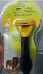 Фурмінатор з кнопкою для маленьких короткошерстих собак та котів FURminator short Hair Small Dog 4.5 см фото від покупців 8