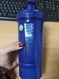 Шейкер спортивний SmartShake Original2GO One 800ml Light Pink фото від покупців 2