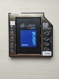 Адаптер подключения Gembird для HDD/SSD 2.5'' в отсек привода ноутбука SATA/mSATA низкопрофильный (MF-95-01) фото от покупателей 14